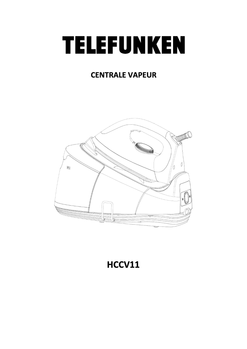 Page 1 de la notice Manuel utilisateur Telefunken HCCV-11