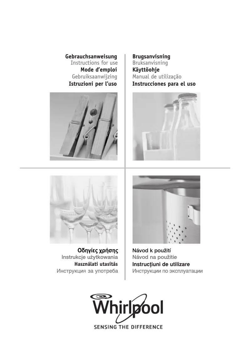 Page 1 de la notice Manuel utilisateur Whirlpool MWO 742