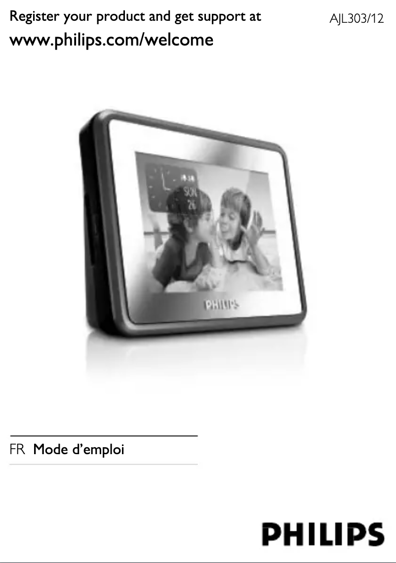 Image de la première page du manuel de l'appareil AJL303