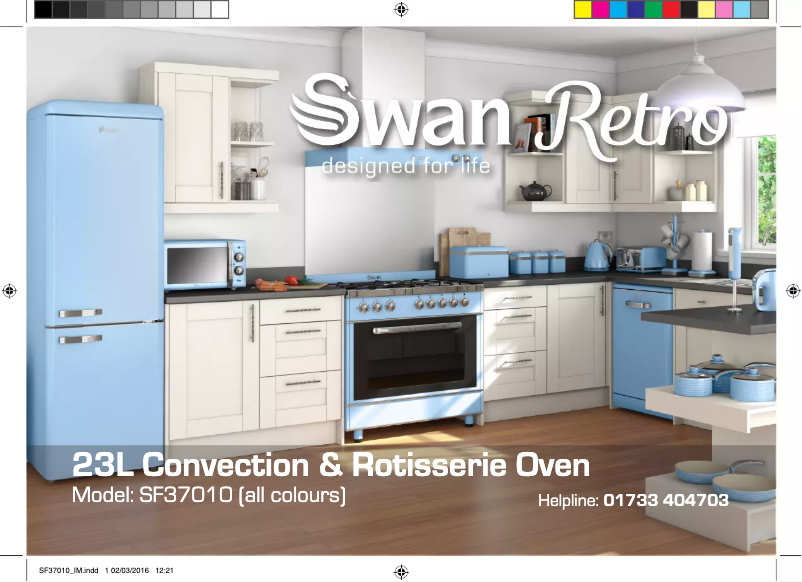 Page 1 de la notice Manuel utilisateur Swan SF37010PN