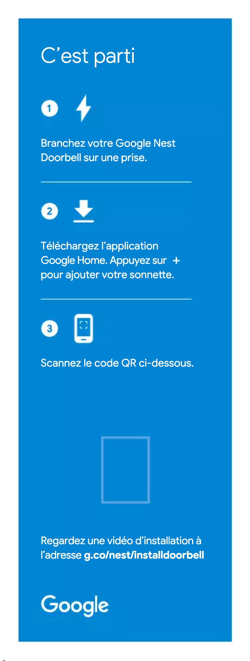 Image de la première page du manuel de l'appareil Doorbell