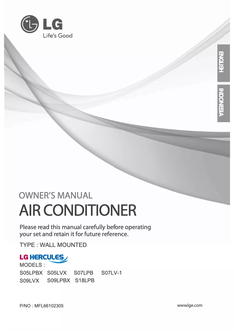 Imagen de la primera página del manual del dispositivo SN07LPB