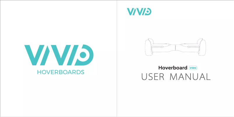 Image de la première page du manuel de l'appareil V500