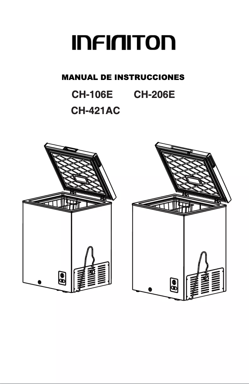 Image de la première page du manuel de l'appareil CH-421AC