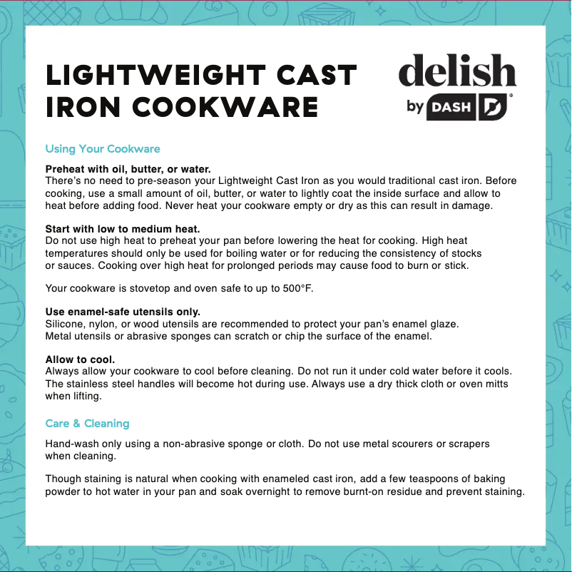 Image de la première page du manuel de l'appareil Delish DDLCFR12GBBU01