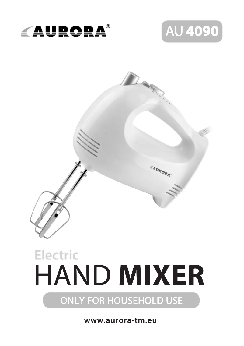 Image de la première page du manuel de l'appareil AU4090