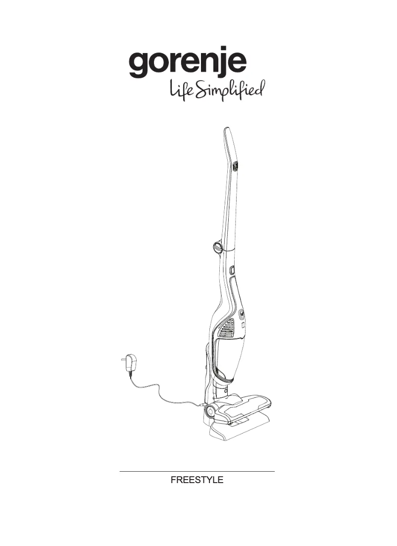 Page 1 de la notice Manuel utilisateur Gorenje SVC180FW