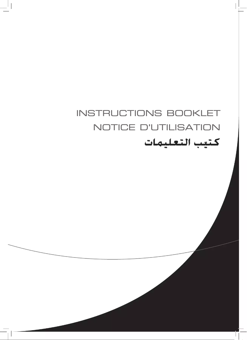 Page n°1 - Manuel utilisateur Glem Gas UN8612GI