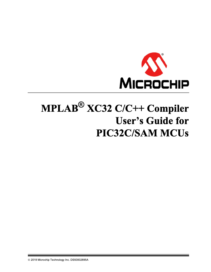 Page 1 de la notice Manuel utilisateur Microchip PIC32CM5164LS00064