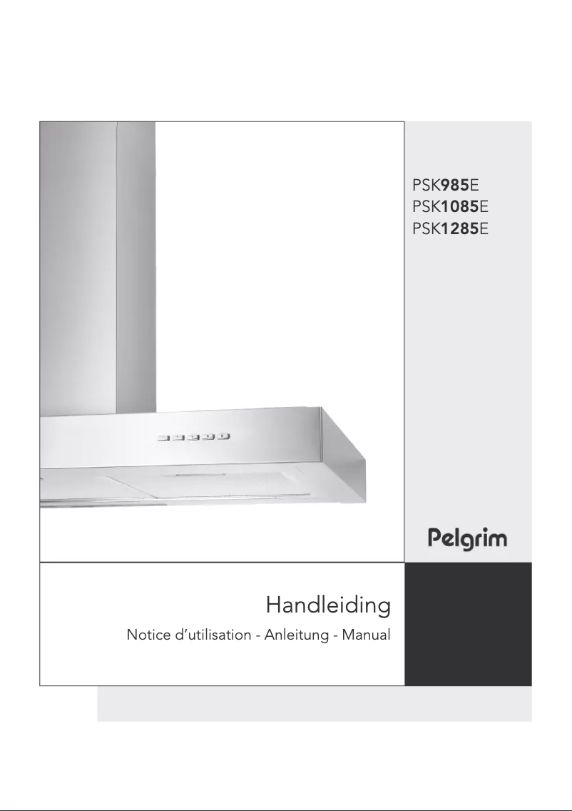 Page 1 de la notice Manuel utilisateur Pelgrim PSK985E