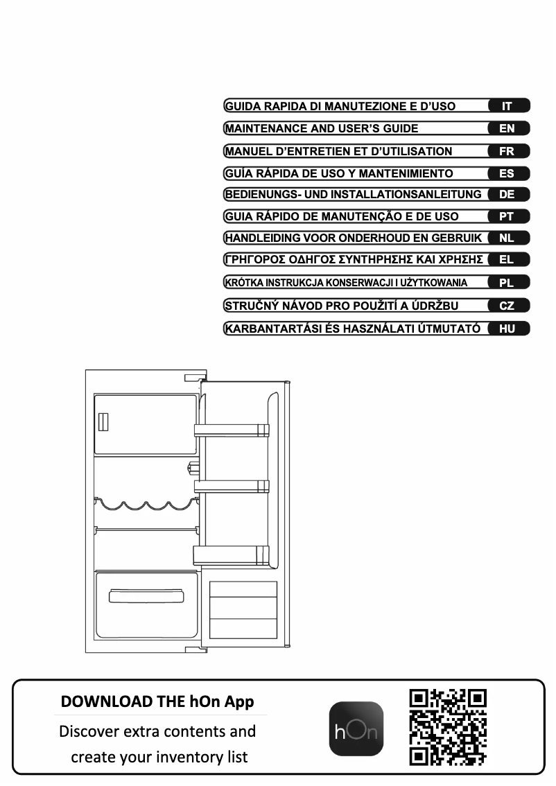 Page 1 de la notice Manuel utilisateur Candy CFBO 2150 NE/N