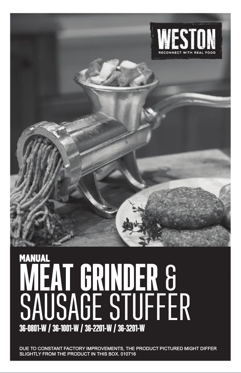 Página 1 del manual Manual de usuario Weston 36-2201-W