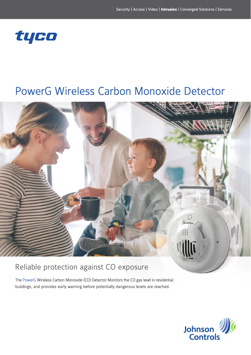 Page 1 de la notice Brochure DSC PG9933