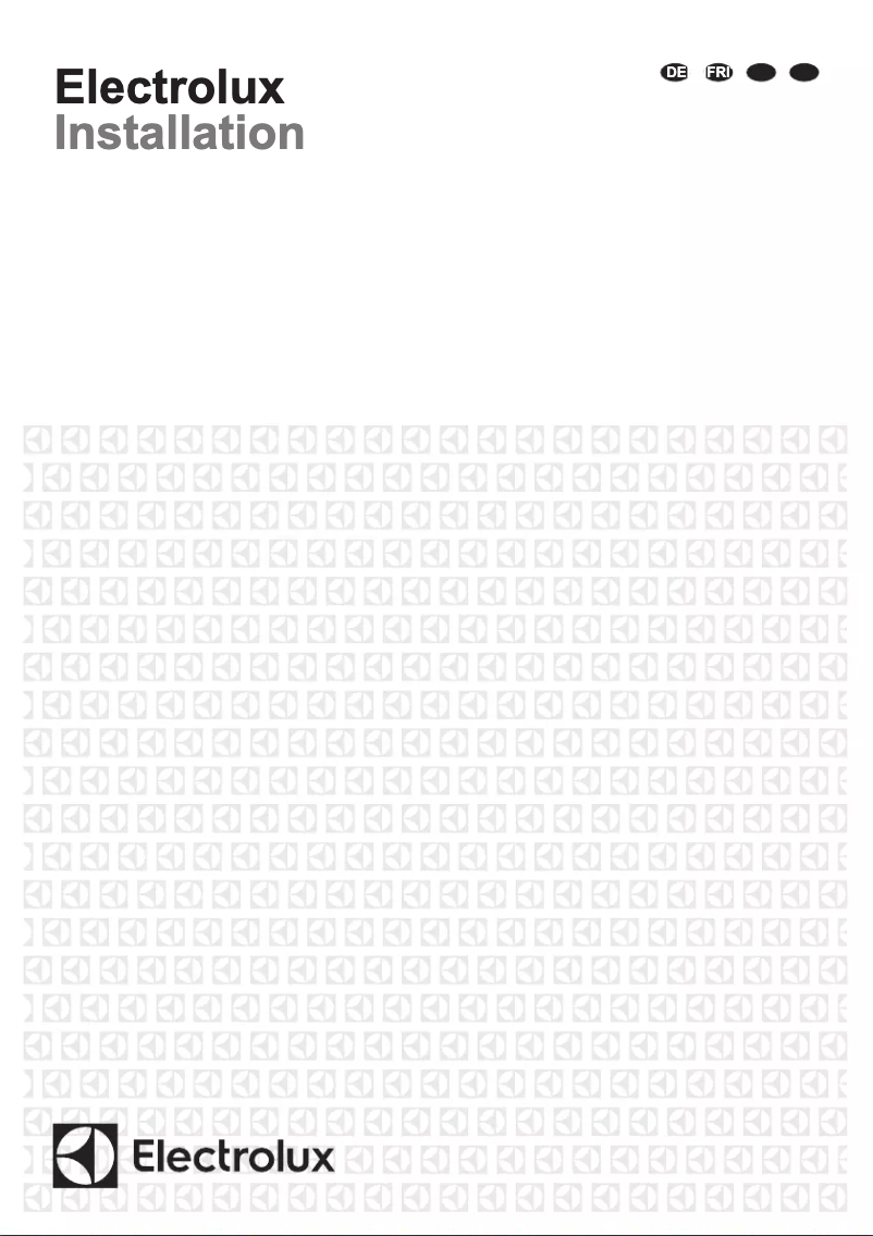 Page n°1 - Guide d'installation Electrolux EB7L4CN