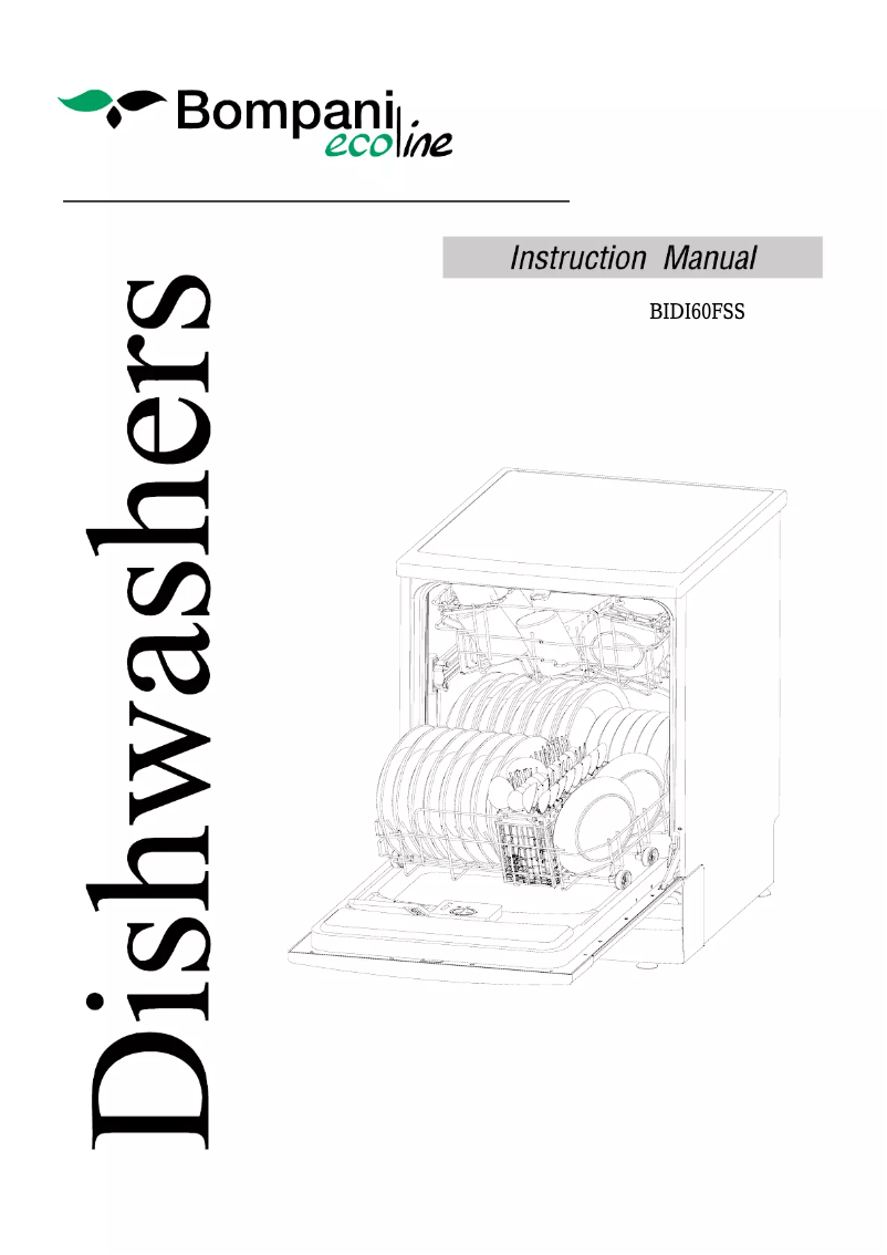 Page 1 de la notice Manuel utilisateur Bompani BIDI60FSS