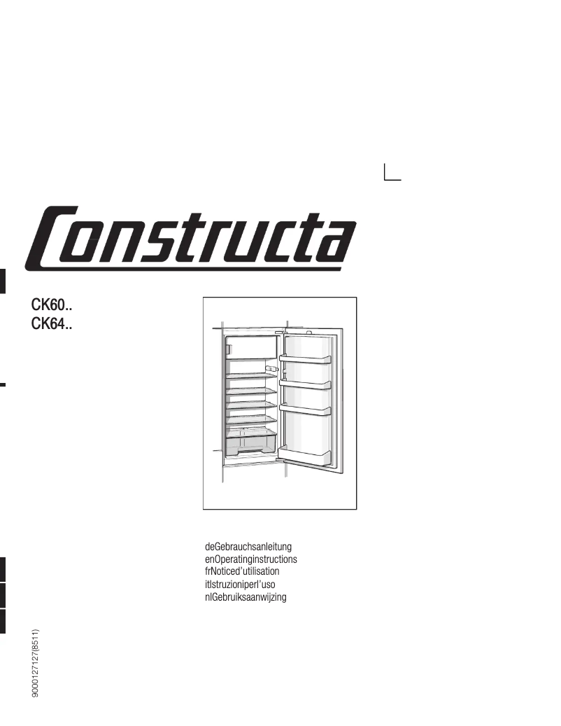 Page n°1 - Mode d'emploi Constructa CK60243