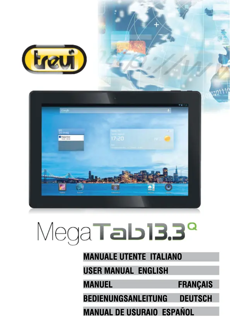 Page n°1 - Manuel utilisateur Trevi Mega 13.3 Q