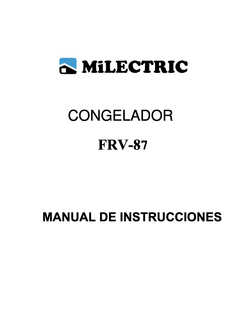 Page 1 de la notice Manuel utilisateur Infiniton FRV-87