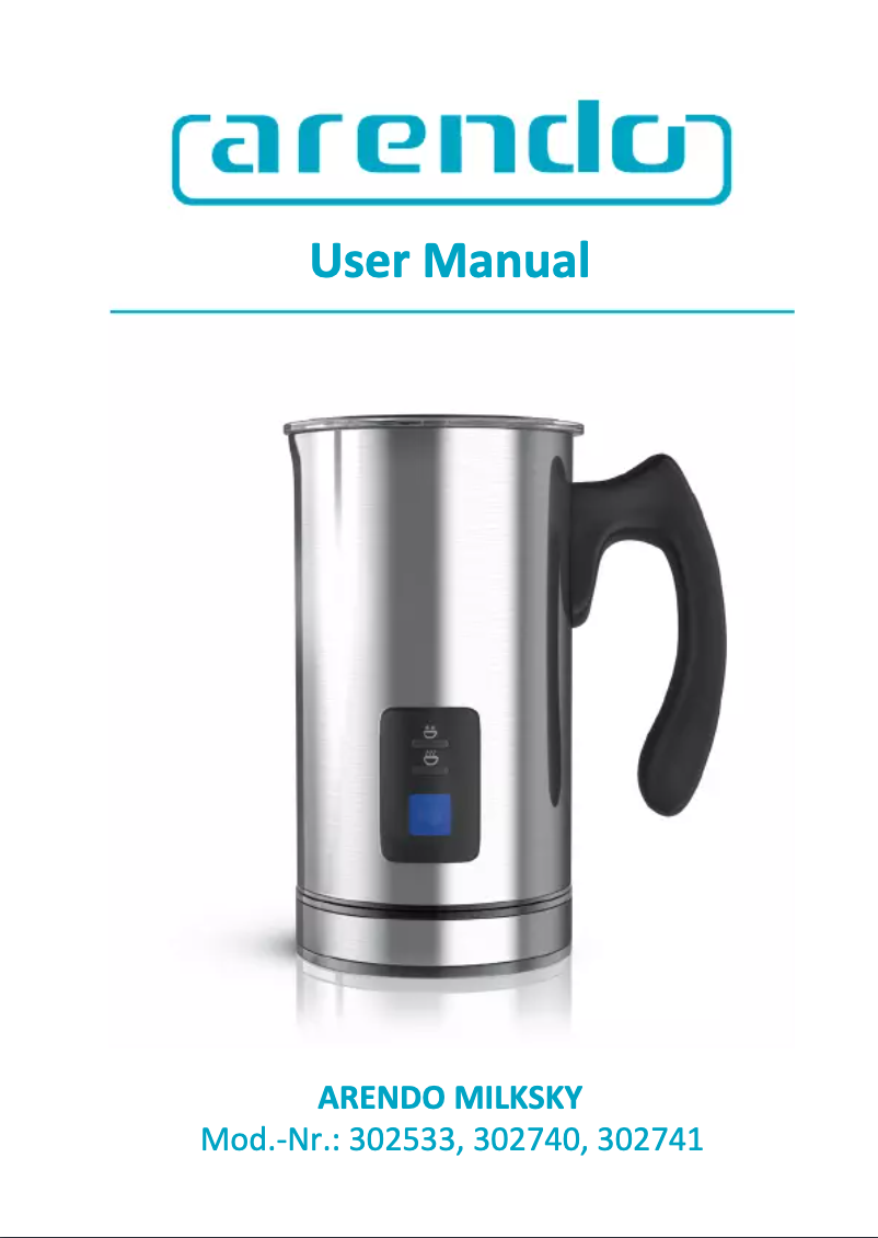 Image de la première page du manuel de l'appareil 30274