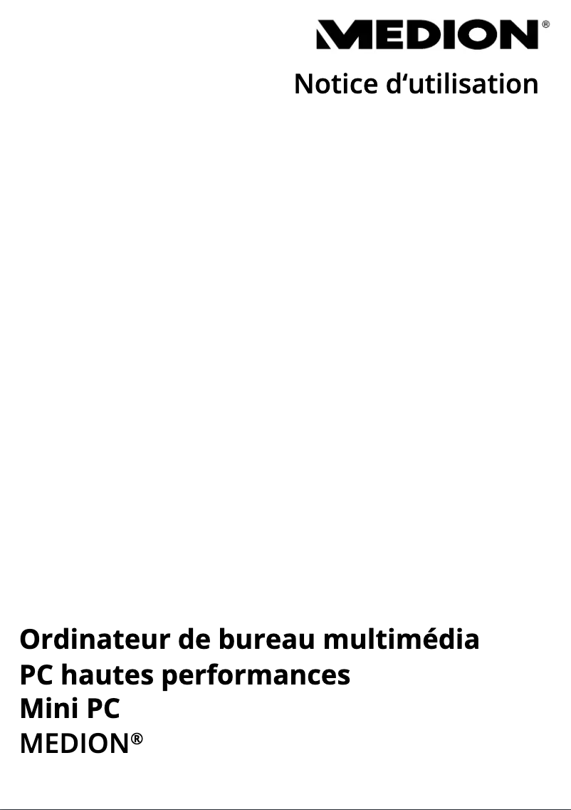 Image de la première page du manuel de l'appareil AKOYA S23004