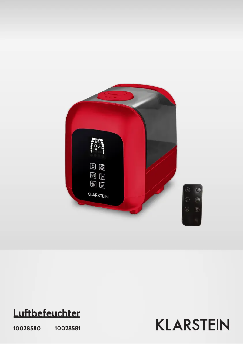 Página 1 del manual Manual de usuario Klarstein Sevilla 10028580