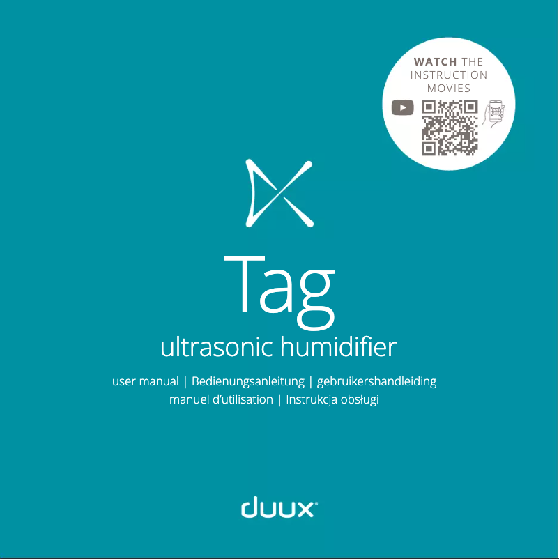 Page n°1 - Manuel utilisateur Duux Tag