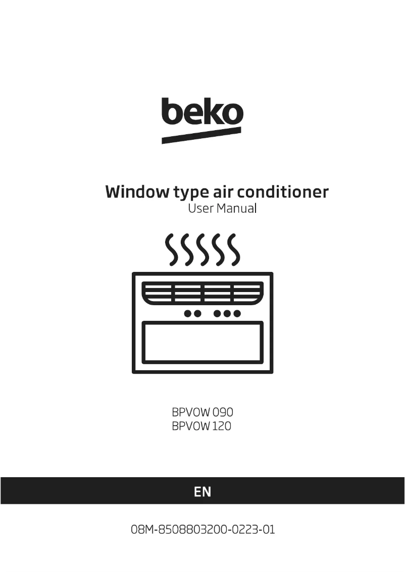 Image de la première page du manuel de l'appareil BPVOW 120