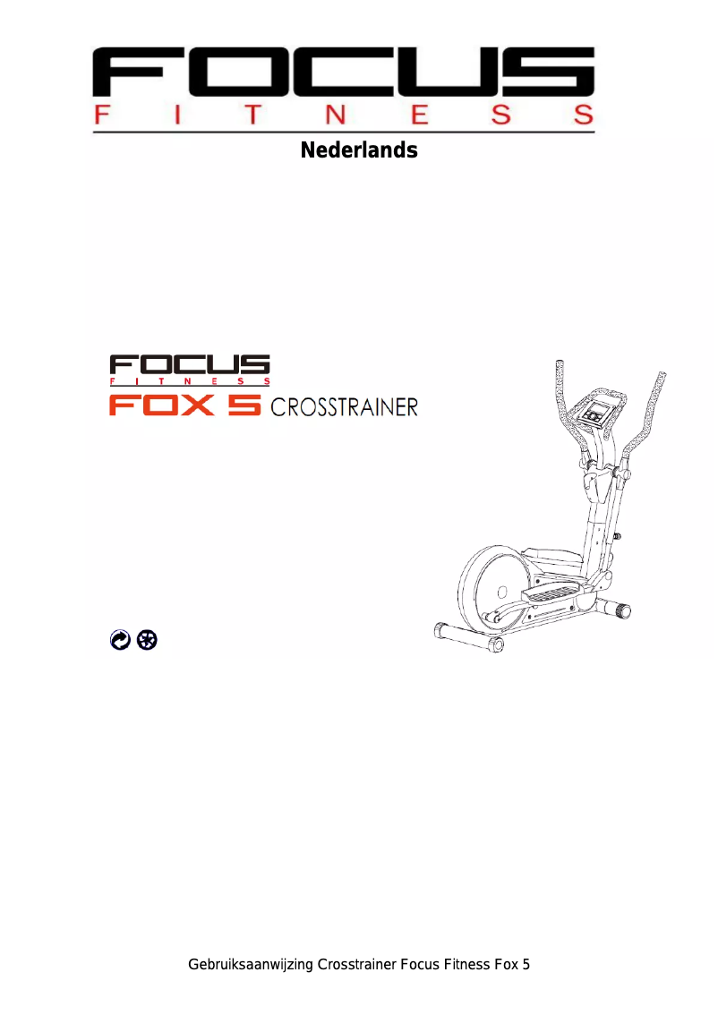 Page n°1 - Manuel utilisateur Focus Fitness Fox 5