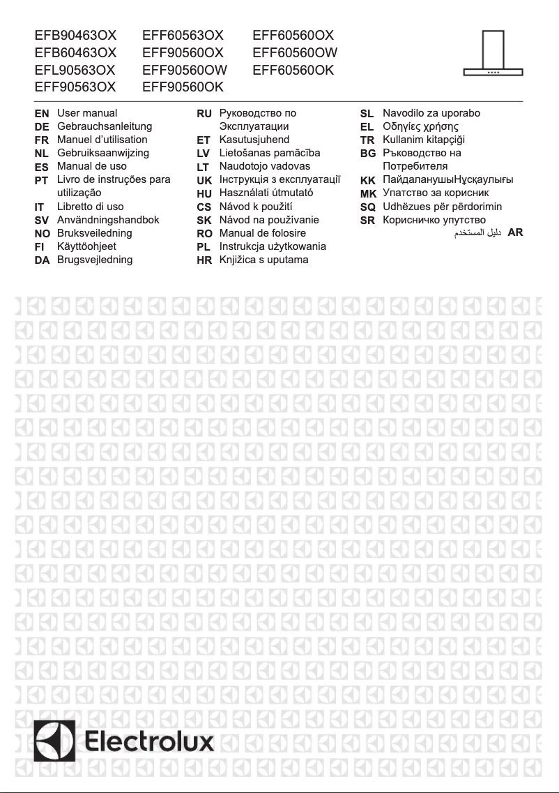 Image de la première page du manuel de l'appareil EFF90560OK