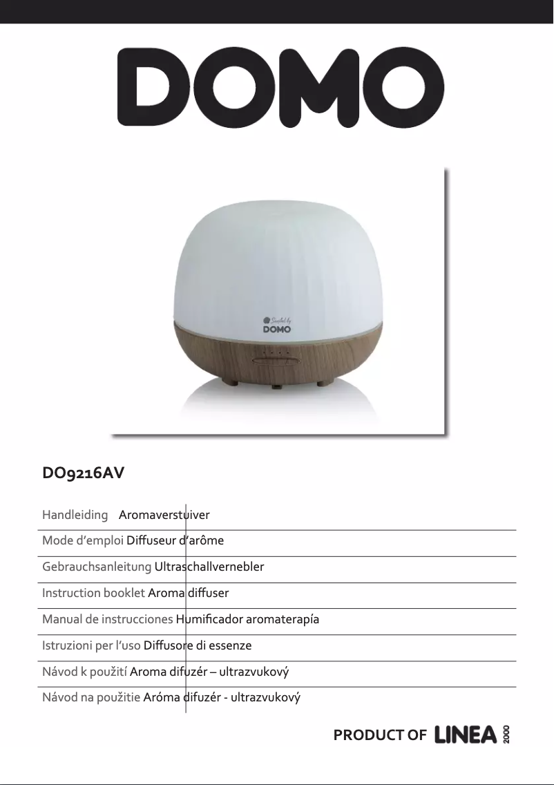 Image de la première page du manuel de l'appareil DO9216AV