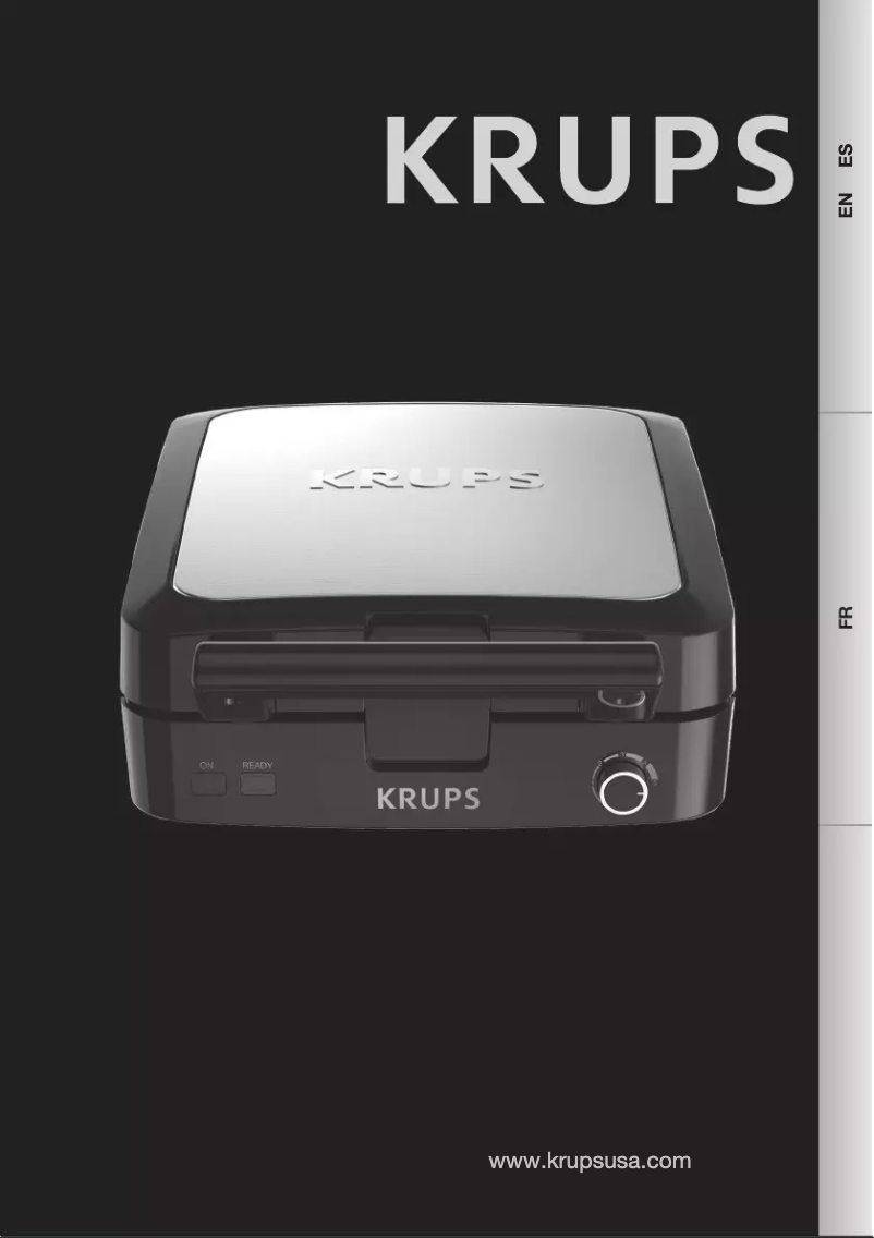 Page 1 de la notice Manuel utilisateur Krups GQ502D