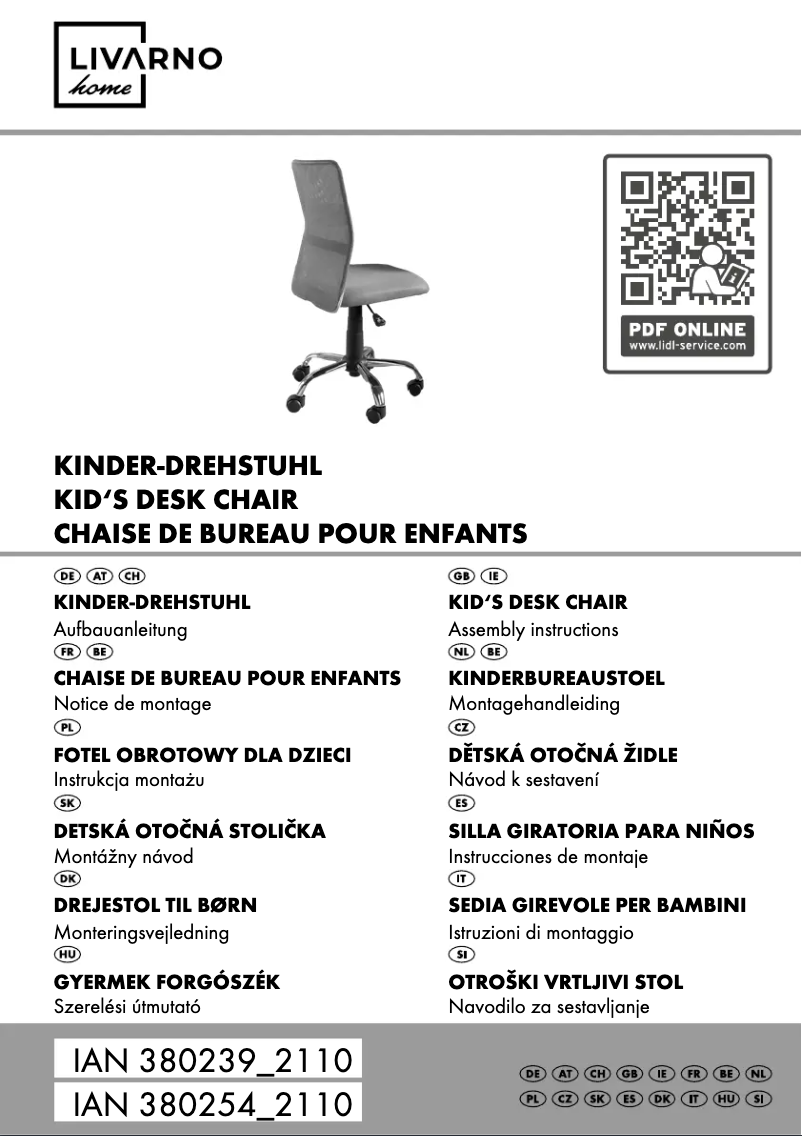 Página 1 del manual Manual de usuario Livarno Lux IAN 380254