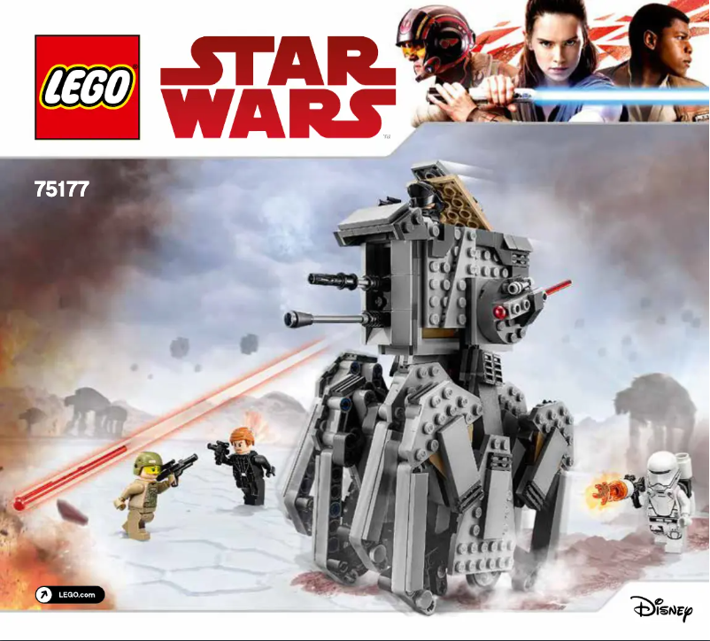 Page 1 de la notice Manuel utilisateur Lego Star Wars 75177