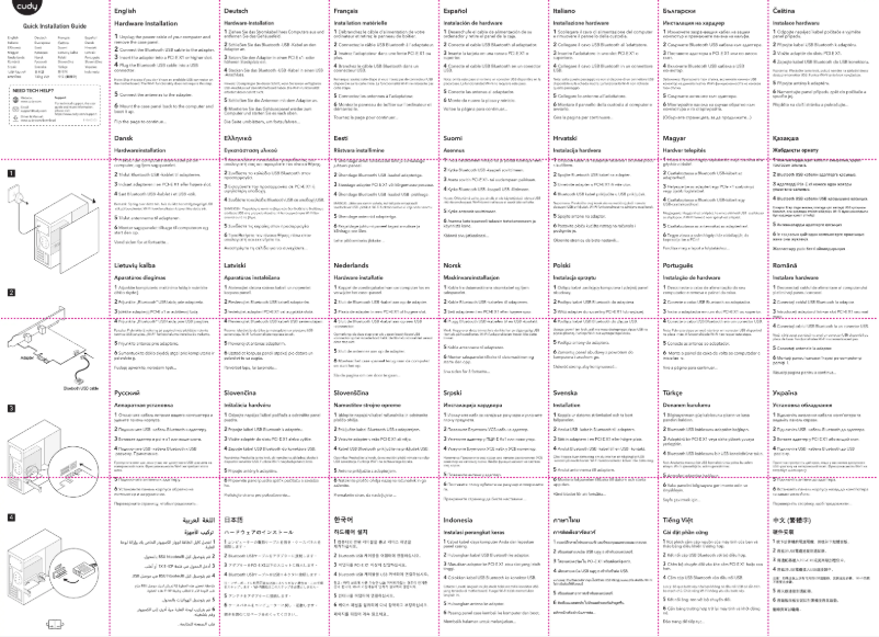 Página 1 del manual Manual de usuario Cudy WE9300