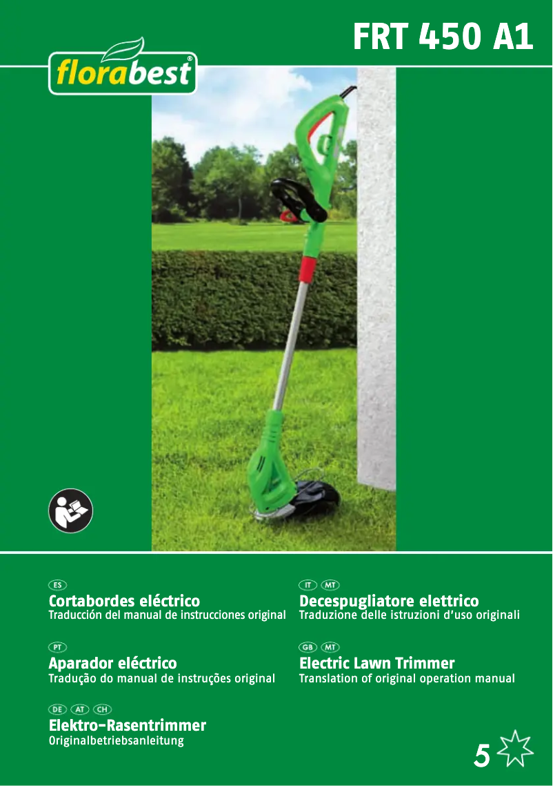 Página 1 del manual Manual de usuario Florabest FRT 450 A1