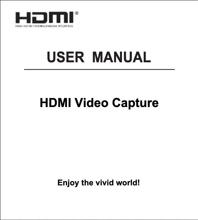 Image de la première page du manuel de l'appareil U3