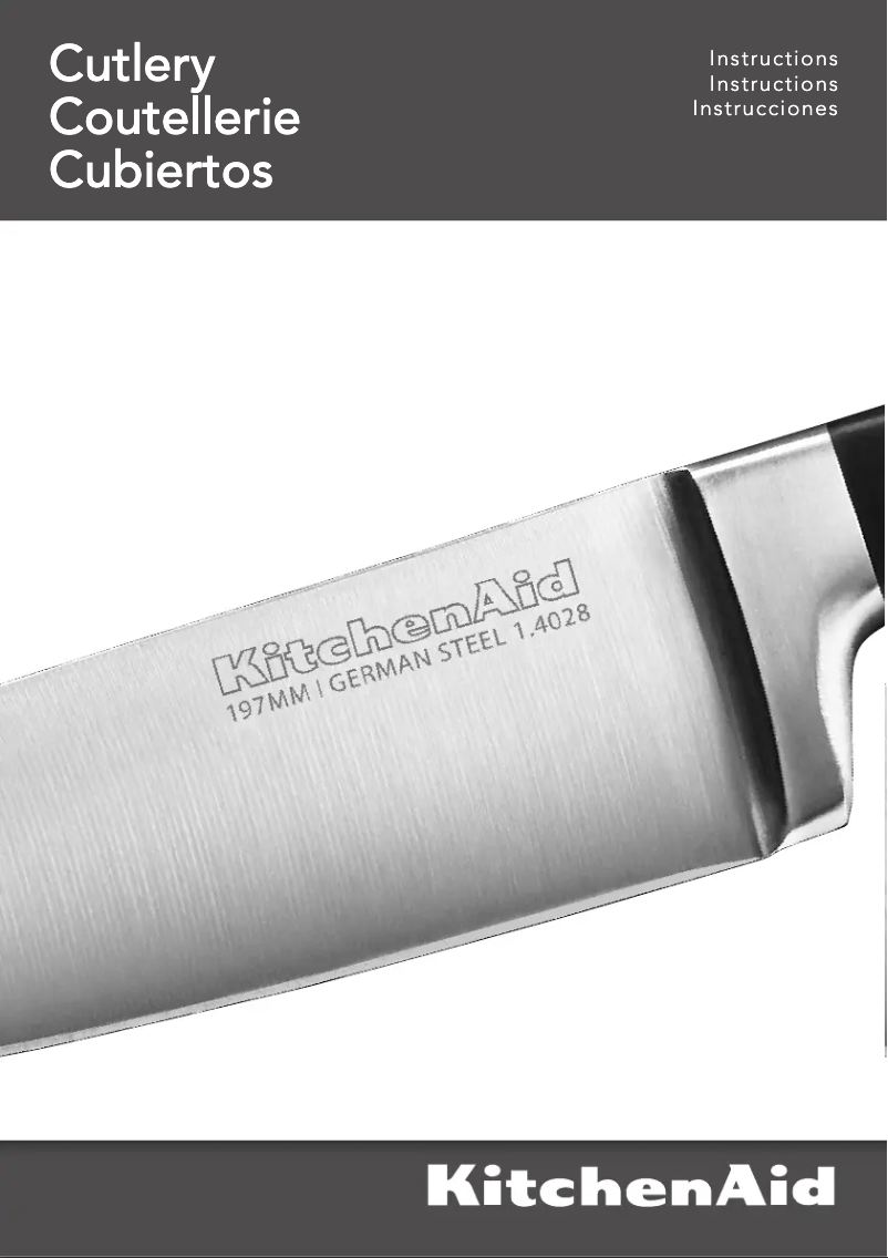 Image de la première page du manuel de l'appareil KKFTR14SL
