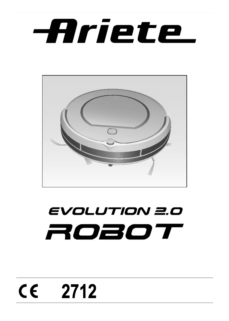 Page 1 of the manual User Manual Ariete Evolution 2.0 2712