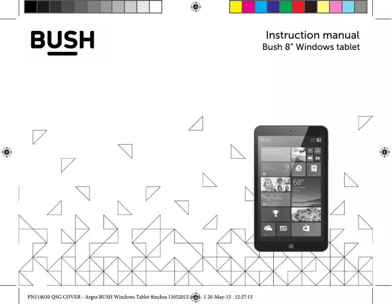 Page 1 de la notice Manuel utilisateur Bush PN114030