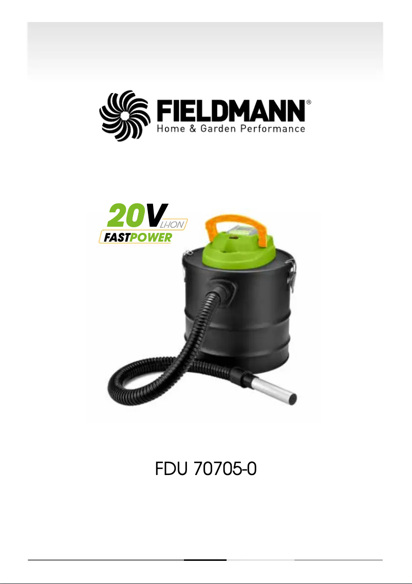 Page 1 of the manual User Manual Fieldmann FDU 70705-0