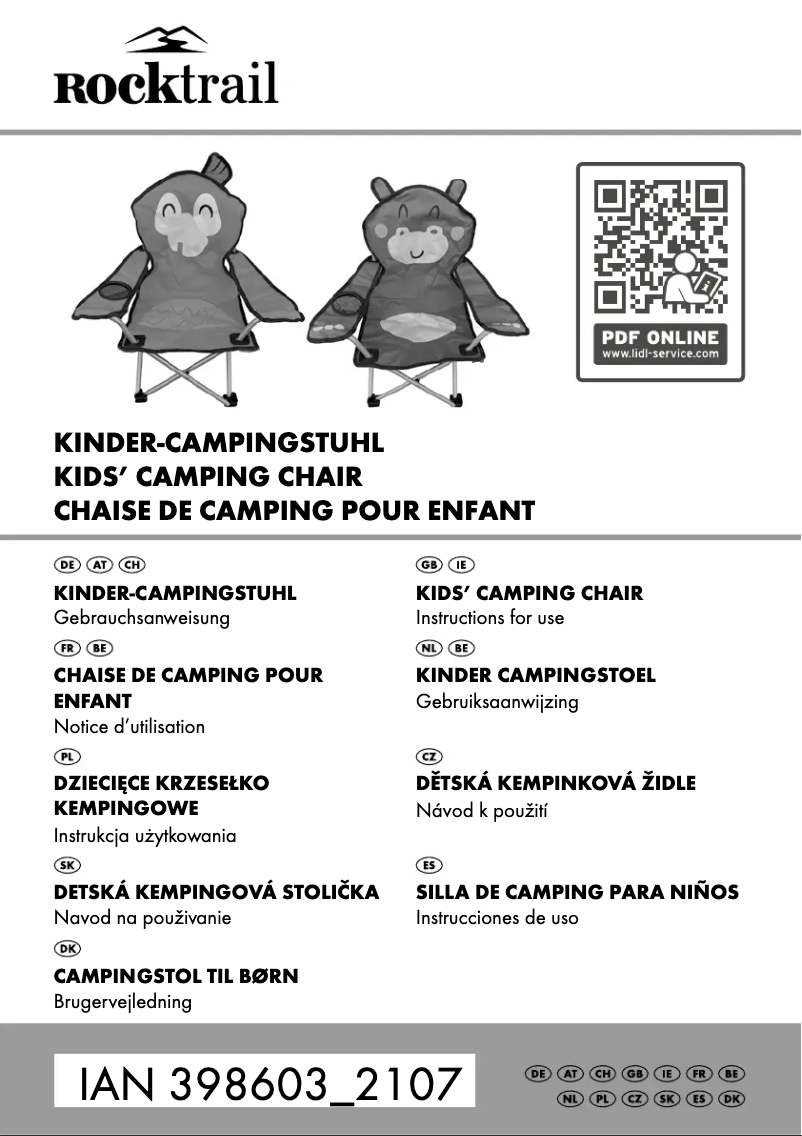 Page n°1 - Manuel utilisateur Rocktrail IAN 398603