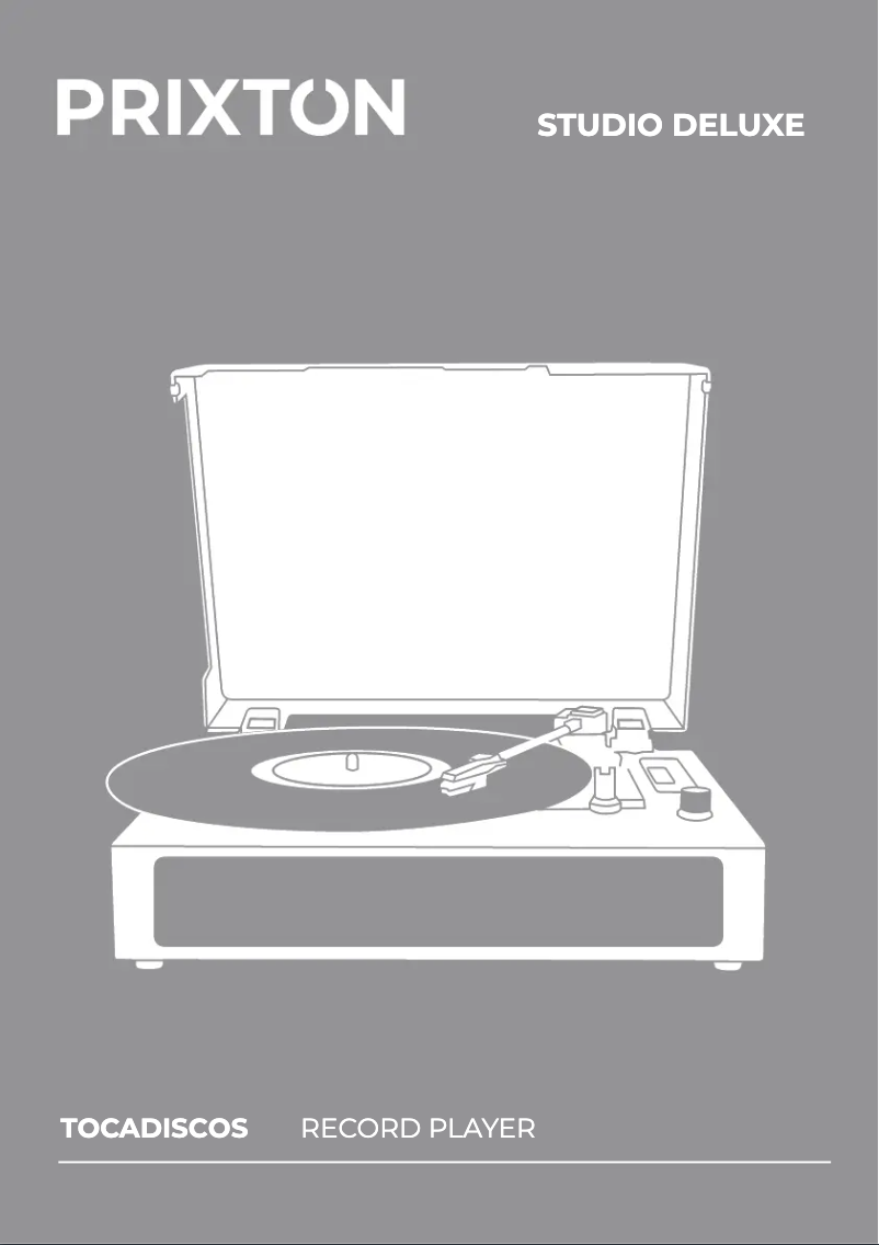 Page n°1 - Manuel utilisateur Prixton Studio Deluxe