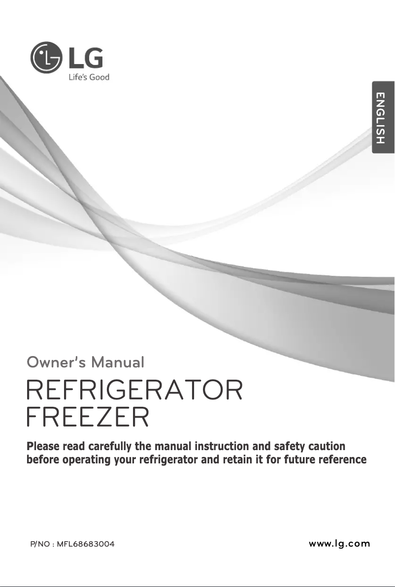 Página 1 del manual Manual de usuario LG GR-B222RLCL