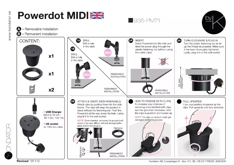 Image de la première page du manuel de l'appareil 935-PM71