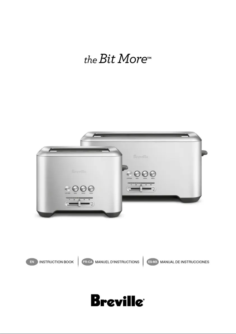 Page 1 de la notice Manuel utilisateur Breville the Bit More BTA720XL