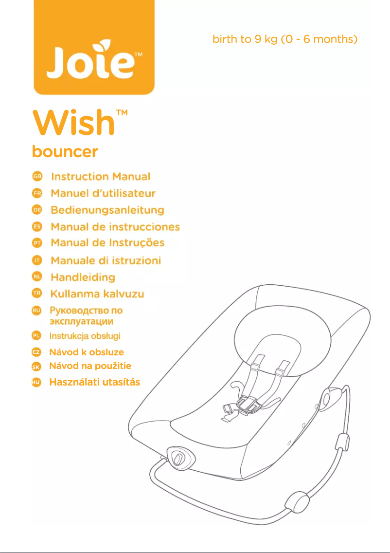 Image de la première page du manuel de l'appareil Wish