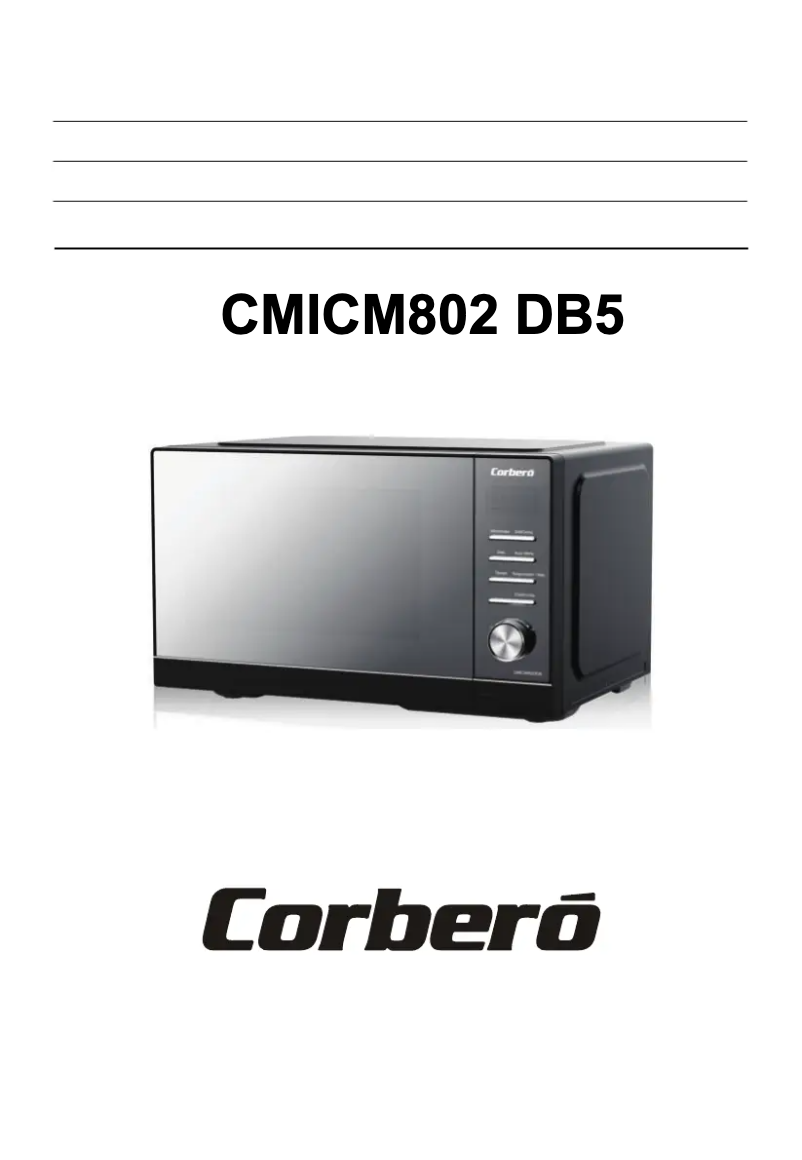 Page 1 de la notice Manuel utilisateur Corbero CMICM8025DB