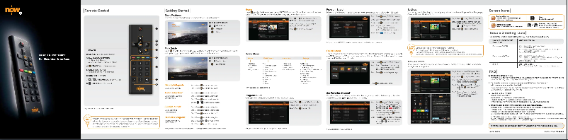 Page n°1 - Manuel utilisateur Now TV Box