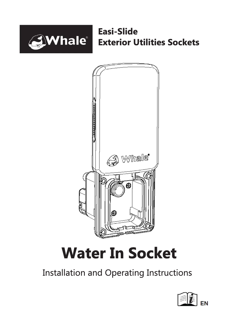 Page 1 de la notice Manuel utilisateur Whale Water In Socket