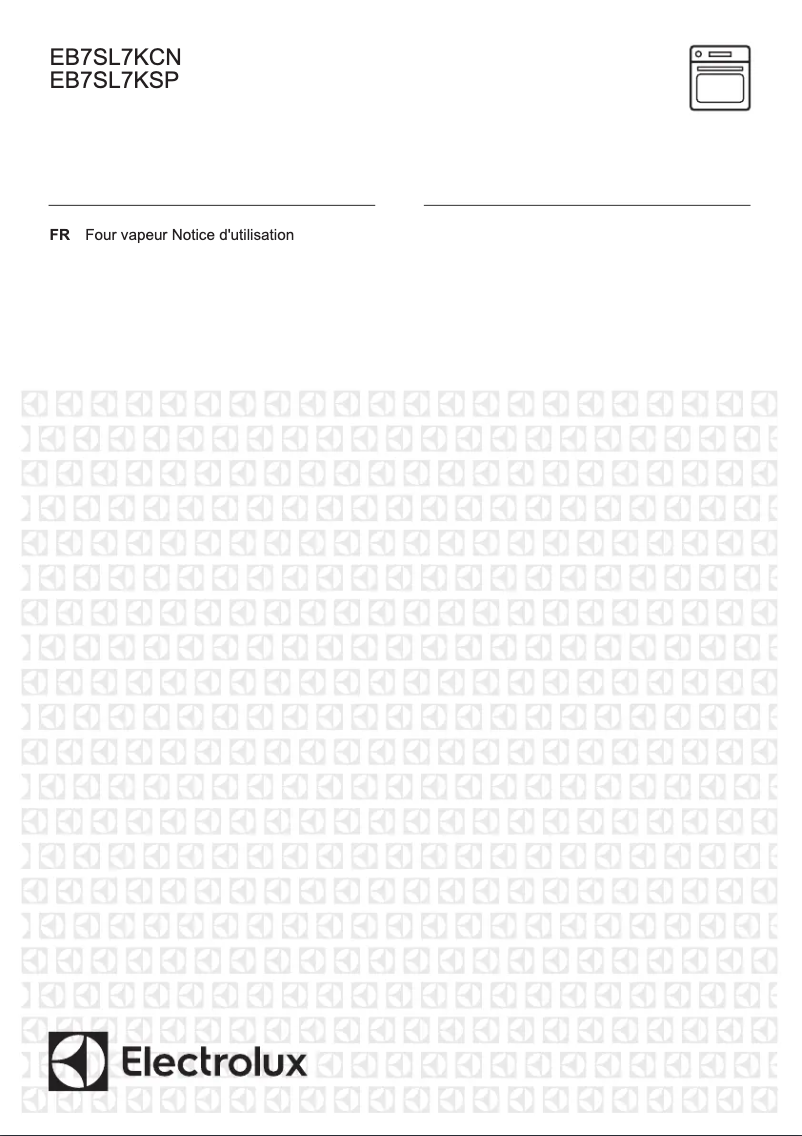 Page 1 de la notice Manuel utilisateur Electrolux EB7SL7KSP